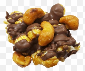Chocolate Caramel Cashew - Chocolate Png,Cashew Png
