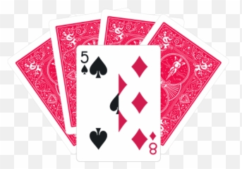 Split Face Gaff Deck - Bicycle Playing Cards png