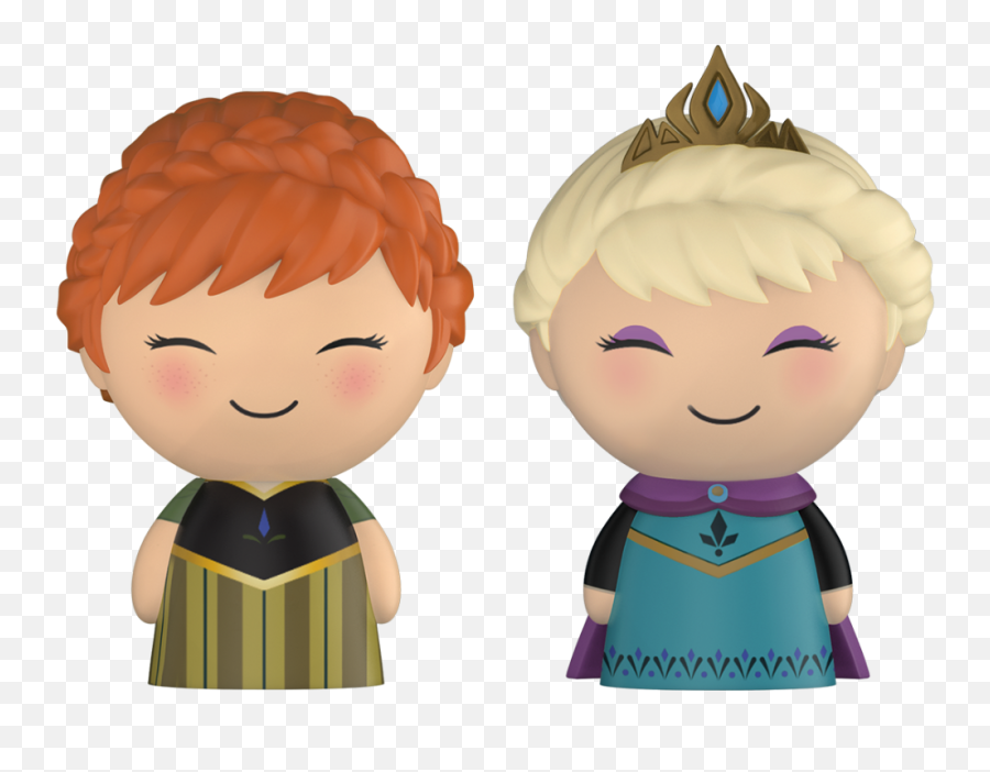 Download Disney Frozen 2 - Pack Anna Elsa Dorbz Full Size Funko Dorbz Png,Frozen 2 Logo Png