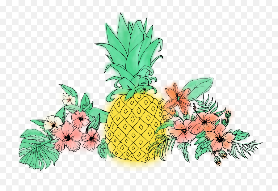 Download Library Of Pineapple Flower Svg Transparent Png Pineapple Tropical Png Free Transparent Png Images Pngaaa Com SVG, PNG, EPS, DXF File