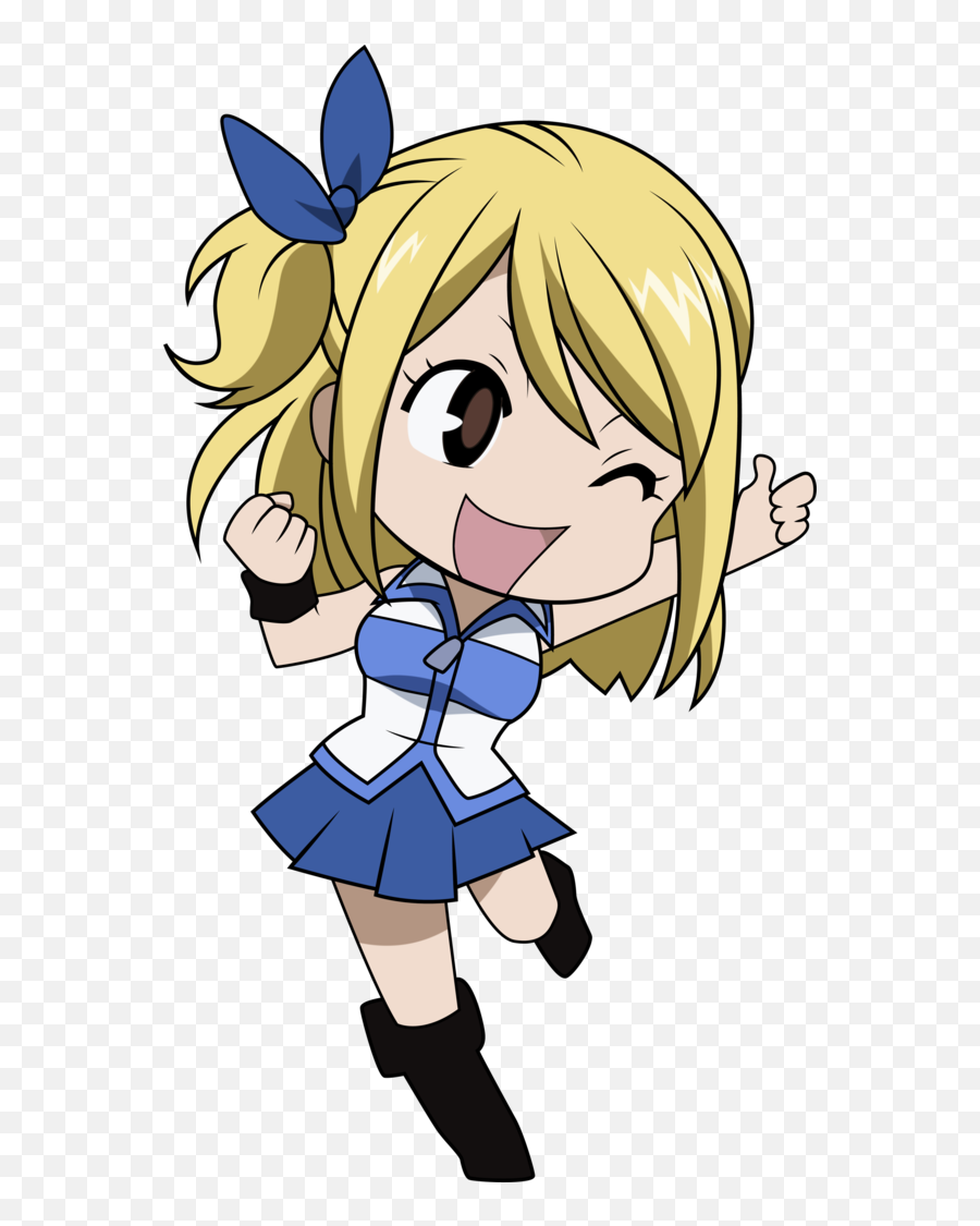 Lucy Heartfilia Clipart 1 Station - Lucy Heartfilia Chibi Fairy Tail Png,Lucy Heartfilia Transparent
