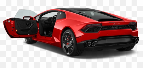Lamborghini Png Sport Car - Red Huracan Doors