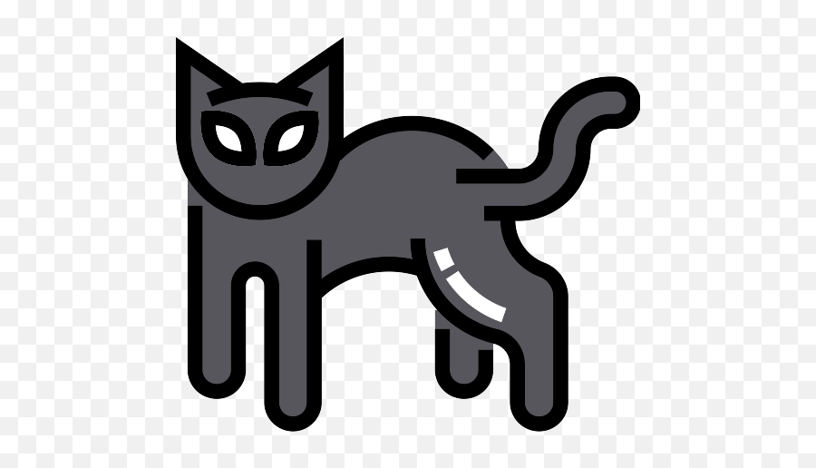 Black Cat Png Icons And Graphics - Png Repo Free Png Icons Black Cat,Black Cat Transparent