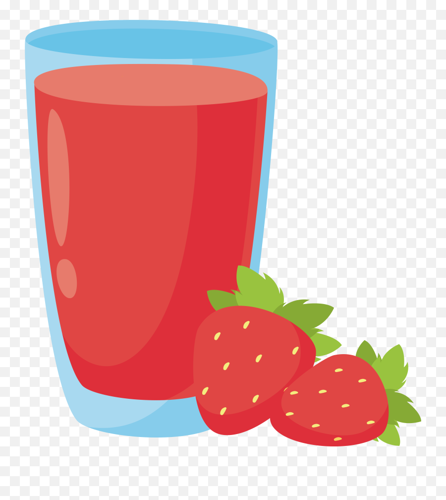 Clipart Apples Strawberry - Strawberry Juice Clipart Png,Strawberry Clipart Png