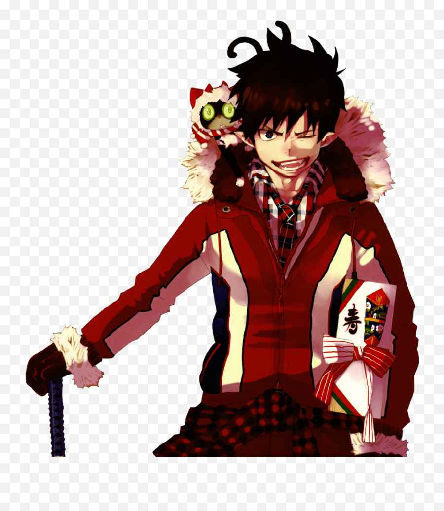 Rin Okumura Render By Kuroofan23 - Blue Exorcist Render Png,Rin Okumura Png