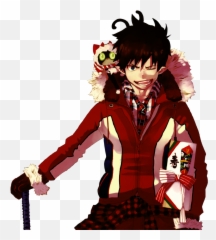 Rin Okumura Render By Kuroofan23 - Blue Exorcist Render Png,Rin Okumura Png