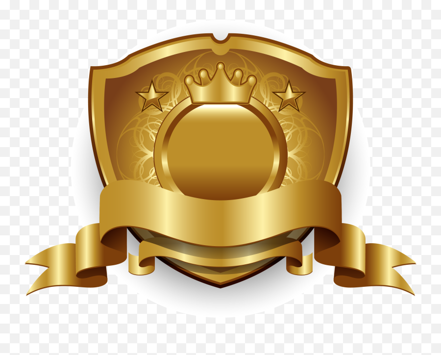 Shield Badge Png Download Image - Golden Badge Png,Gold Shield Png