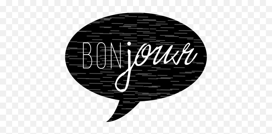 If You Would Love To Use This Bonjour Print I Designed - Calligraphy Png,Word Bubble Png