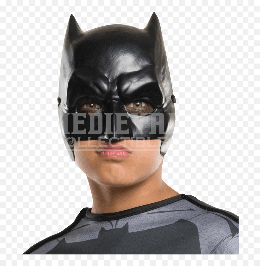 Download Kids Batman Half Mask - Batman Dawn Of Justice Png,Batman Mask Transparent Background