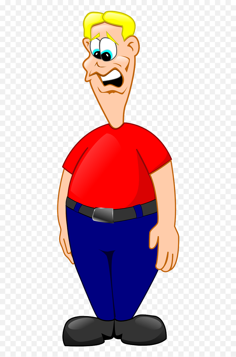 Man Person Anxiety - Free Vector Graphic On Pixabay Man Worried Cartoon Png,Red Shirt Png