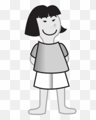 Brain In Space Page 21 Asian Girl - Clipart png