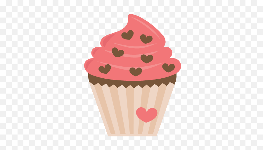 Largevalentine - Cupcakepng 432432 Discovered By Cute Cupcake Png,Cupcake Png