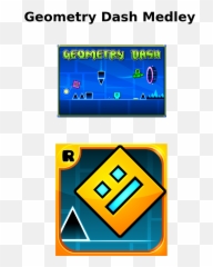 Geometry Dash Medley Update 19 Sheet Music For Piano - png