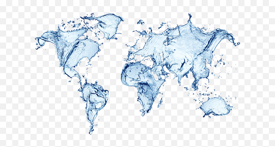 Download Water Texture - World Map Water Png Image With No Water Drop World Map,Water Texture Png