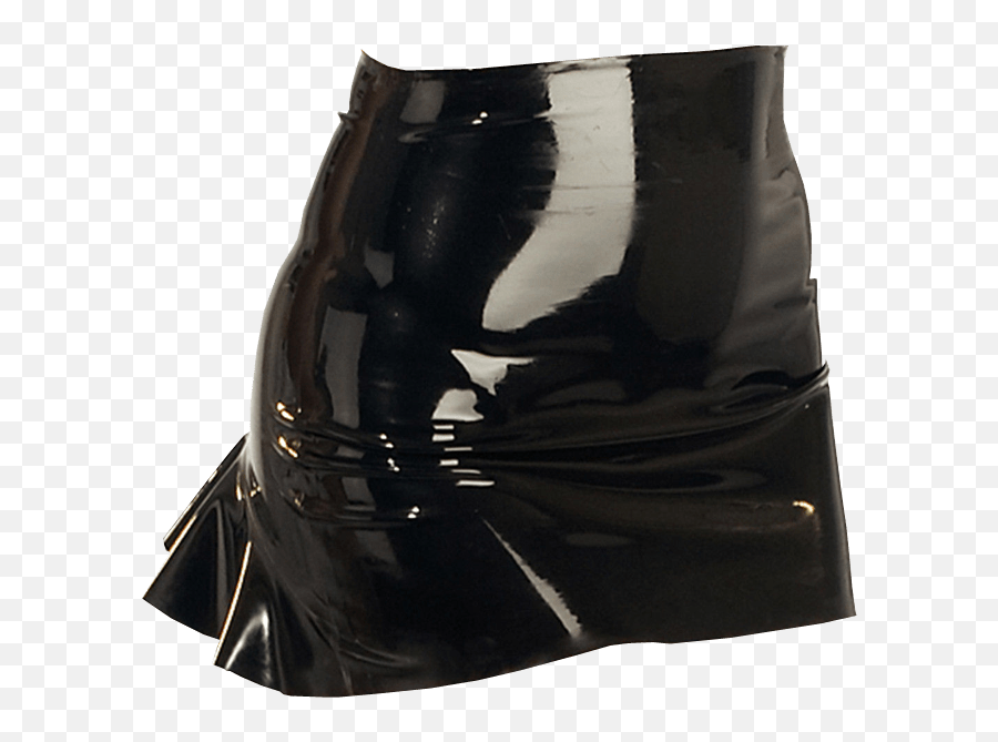 Black Latex Rubber Mini Skirt No - Black Skirt Transparent Background Png,Skirt Png