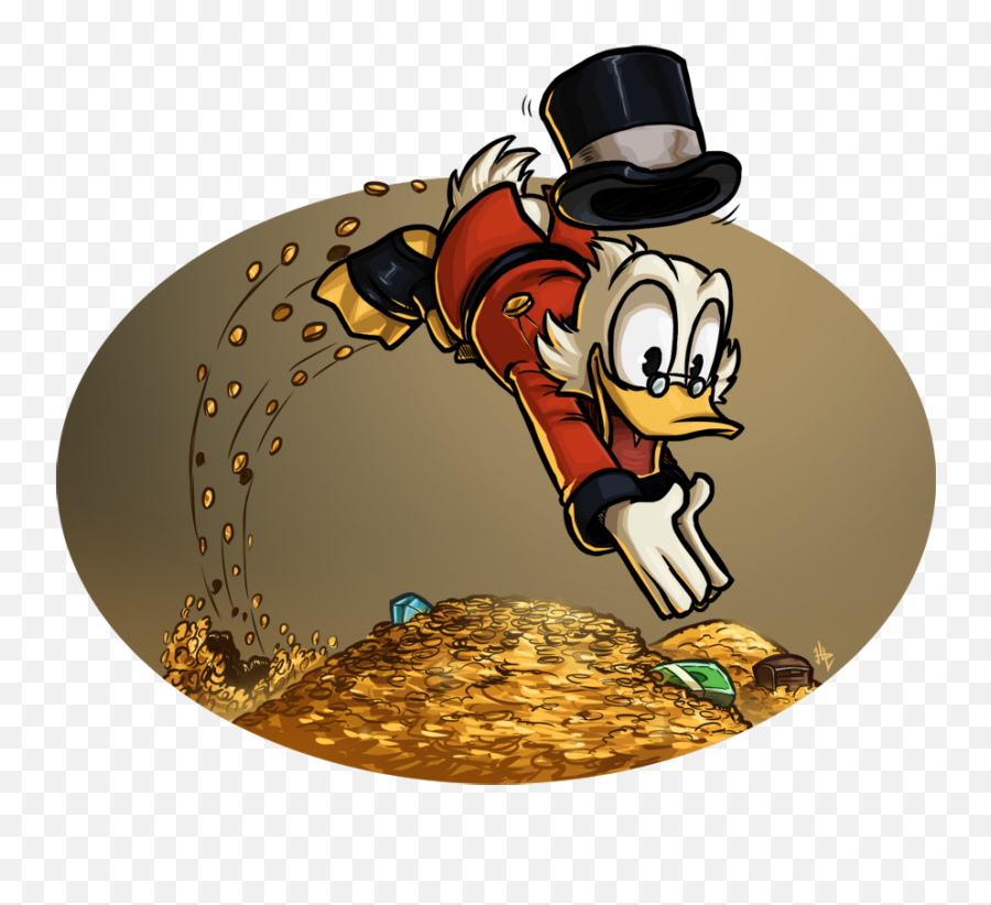 Scrooge Mcduck Quickie - Illustration Png,Scrooge Mcduck Png