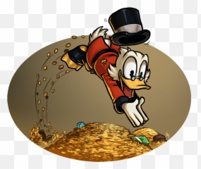 Scrooge Mcduck Quickie - Illustration Png,Scrooge Mcduck Png