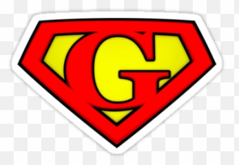 Superhero G Logo - Superman Logo With K Png,Super Hero Logo