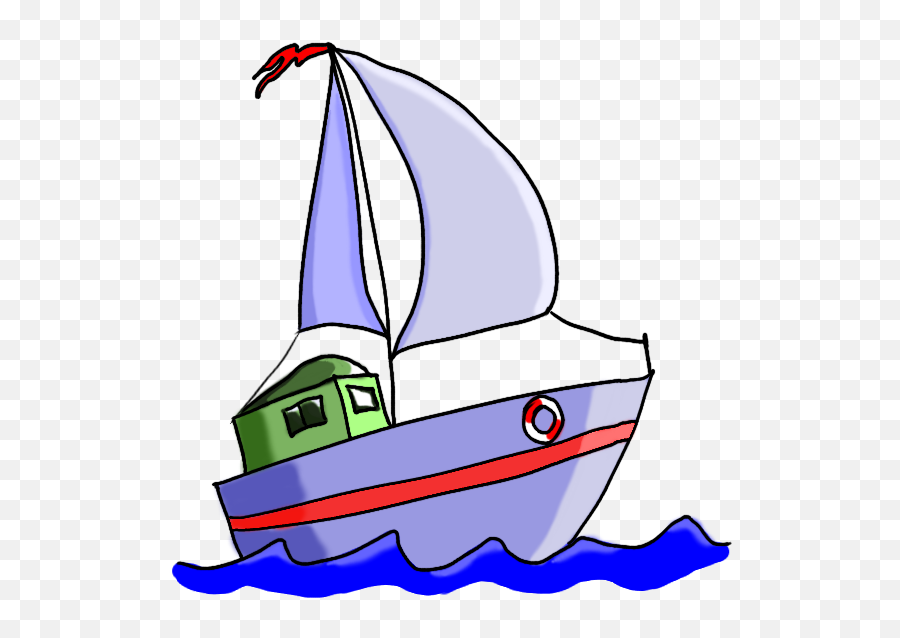 Clipart Library Png Cartoon Boat