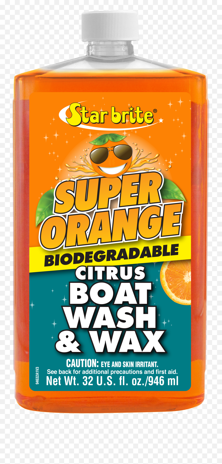 Super Orange Citrus Boat Wash Wax - Star Brite Super Orange Png,Citrus Png