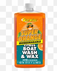 Super Orange Citrus Boat Wash Wax - Star Brite Super Orange Png,Citrus Png
