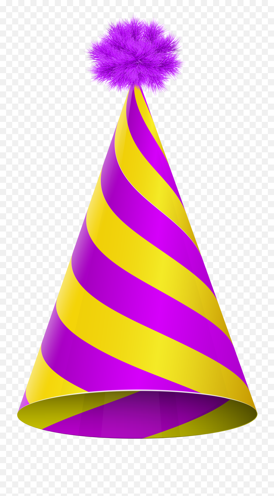 Party Hat Birthday Clipart Blue And Purple Free - Transparent Background Party Hat Png,Lilac Png