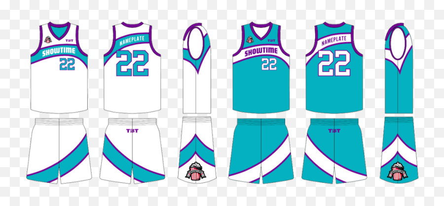 Showtime Uniforms Unveiled The Basketball Tournament - Blazers Basketball Jersey Png,Showtime Logo Png