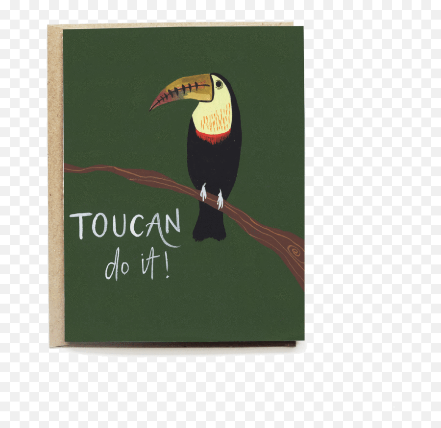 Download Hd Toucan Encouragement Card - Toucan Transparent Toco Toucan Png,Toucan Png
