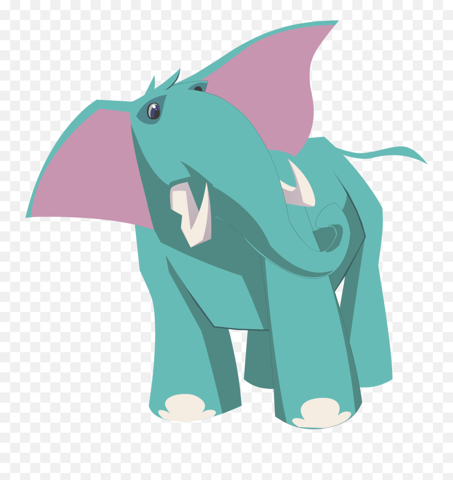 Blue Elephant - Animal Jam Elephant Full Size Png Download Fictional Character,Animal Jam Png