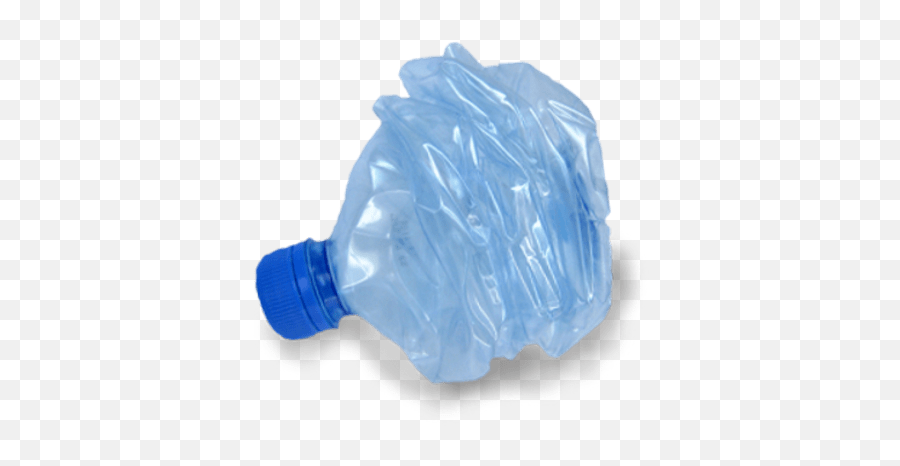 Crushed Water Bottle Transparent Png - Trash Plastic Bottle Png,Water Bottle Png