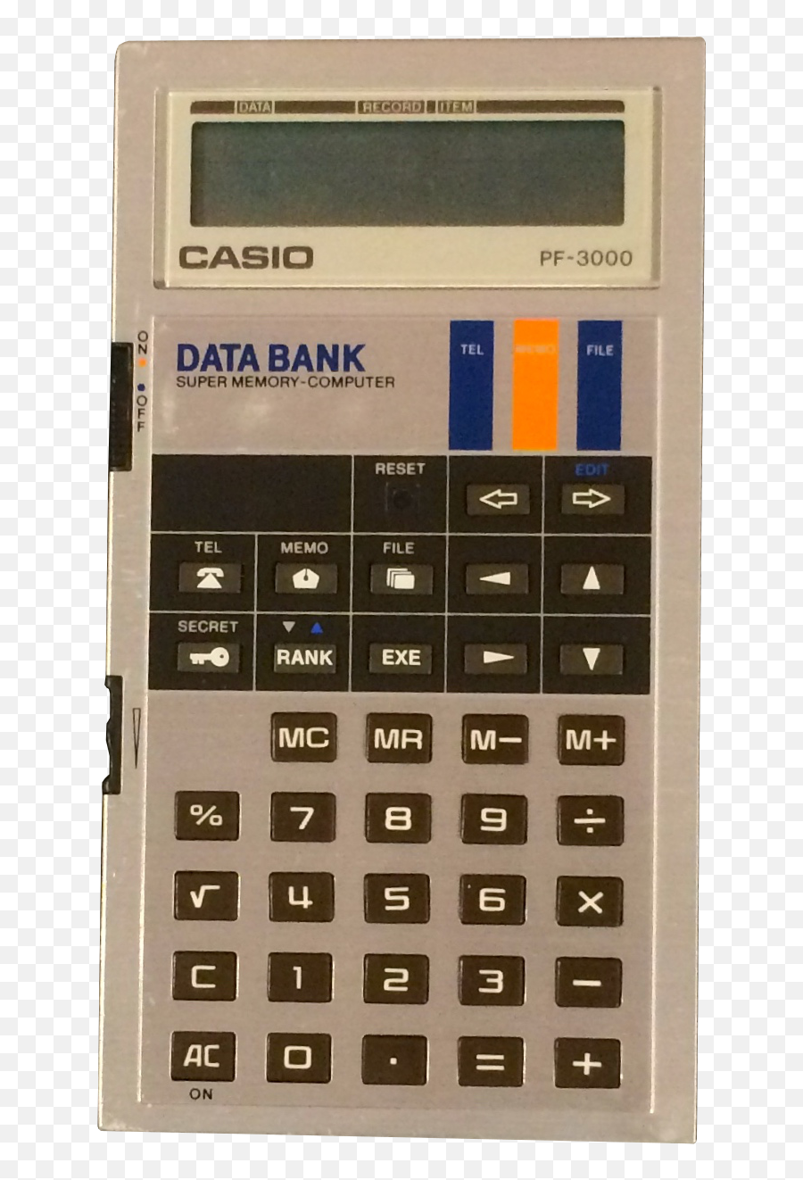 Casio Pf - Casio Fx 2500 Manual Png,Calculator Png