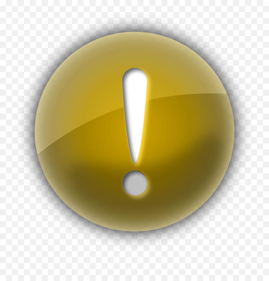 Warning Sign Symbol - Warning Yellow Circle Png,Yellow Circle Logo