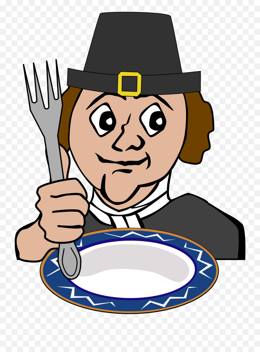 Hungry Pilgrim Png Svg Clip Art For Web - Download Clip Art Hungry Pilgrim Clipart,Pilgrim Hat Transparent