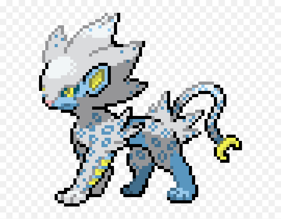 Luxray Pixel Art Maker - Luxray Pixel Art Png,Luxray Png