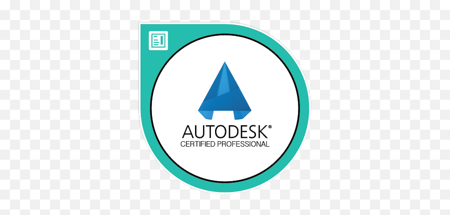 Autocad Civil 3d Certified Professional - Acclaim Autodesk Certified User Png,Autocad Logo