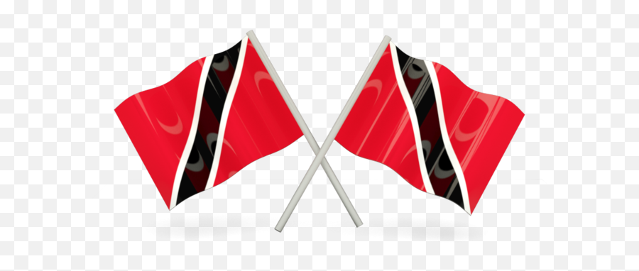 Two Wavy Flags - Transparent Logo Trinidad Flag Png,Trinidad Flag Png