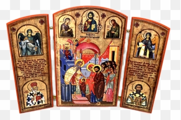 Festal Icons - Intrarea In Biserica A Maicii Png,Annunciation Icon