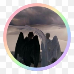 Goodomens Crowley Aziraphale Icon Image By Mitty - Angel png