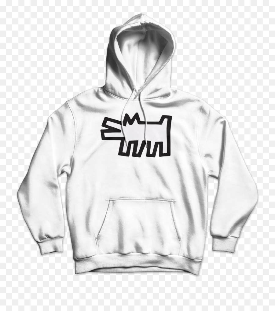 Art - Orama Keith Haring The Barking Dog Icon 1990 Street Hannah Meloche Hoodies Png,Eighties Icon