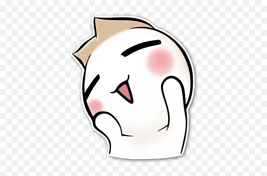 Download Free Emoticon Sticker White Imessage Face - Onion Stickers Png,Imessage Icon Png