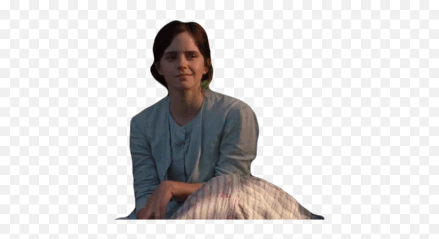 Emma Watson Meg March Gif - Emmawatson Megmarch Thinking Discover U0026 Share Gifs Sitting Png,Emma Watson Icon