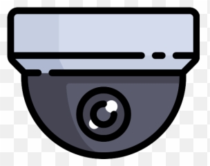 Cctv And Surveillance Video Camera In Circle Vector Svg - Vertical png