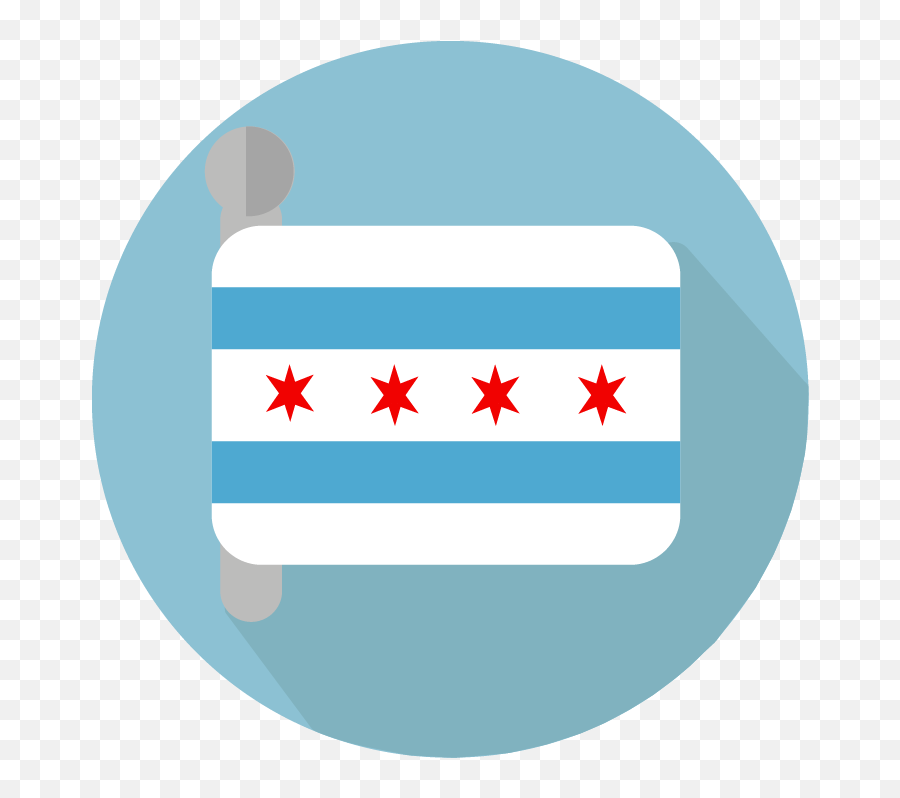 Chicago Flag Icon Png - Kiri Vehera,Chicago Flag Png