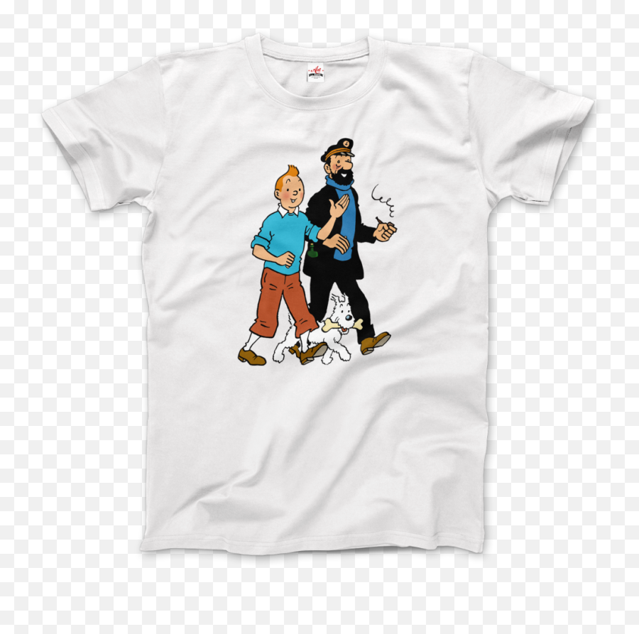 Captain Haddock Artwork T - Pablo Picasso Shirt Png,Tintin Gay Icon