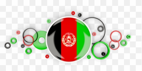 Circle Background - Afghanistan Flag Design png