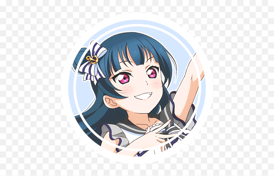 Idol U0026 Anime Graphics - Happy Png,Kanan Matsuura Icon