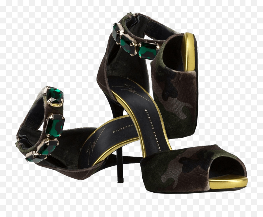 How To Wear Camouflage Shoes - Giuseppe Zanotti Jewels Sandals Fall Winter Png,Olivia Palermo Style Icon
