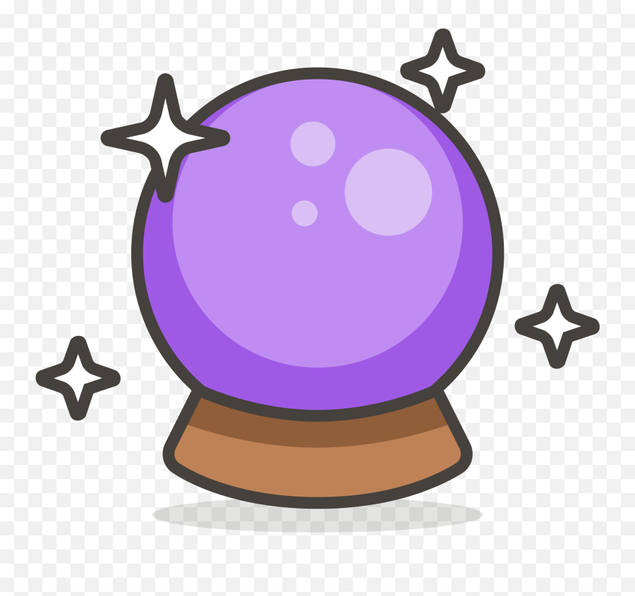 File744 - Crystalball2svg Wikimedia Commons Icon Crystal Ball Vector Png,Fortune Cookie Icon