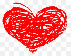 5 Scribble Heart Transparent - Transparent Heart Doodle Clipart Png,Heart Doodle Png