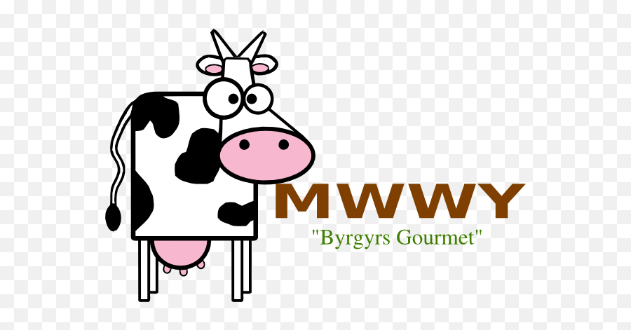 Cow Logo Clip Art - Two Cows Clipart Png,Cow Logo